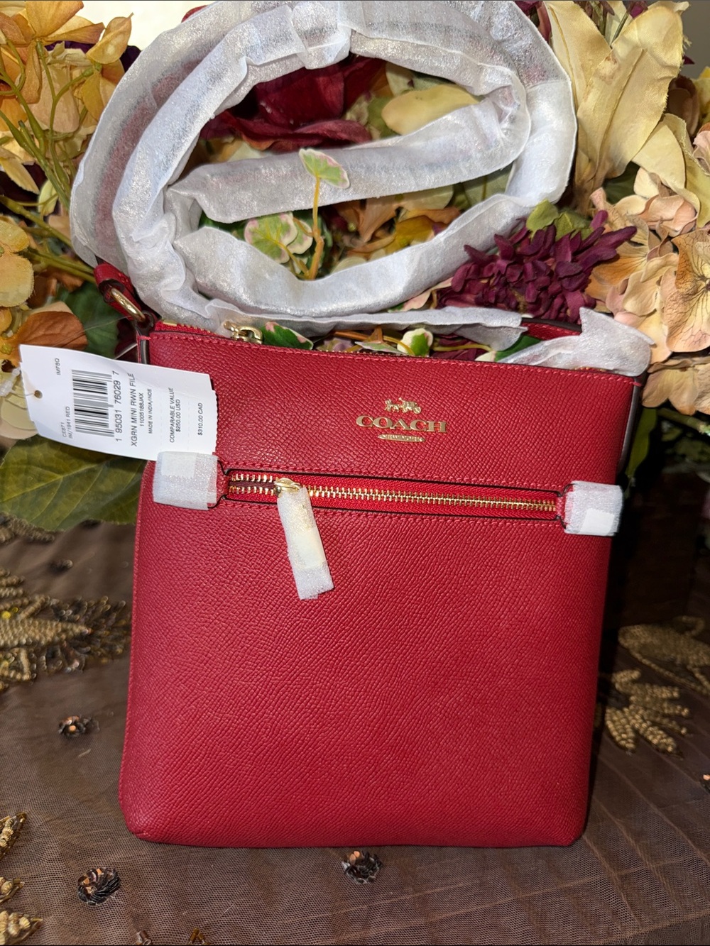 Coach Crossgrain  Rowan File
Crossbody Bag NWT